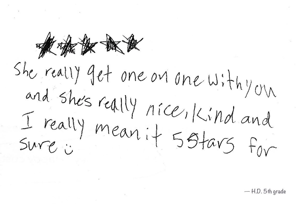 Student note